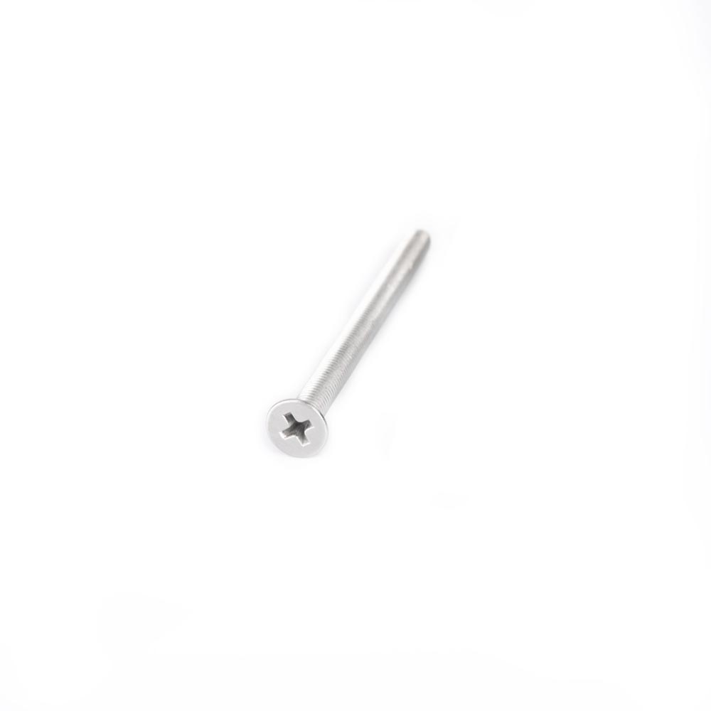 70mm Machine Screw - Satin Chrome